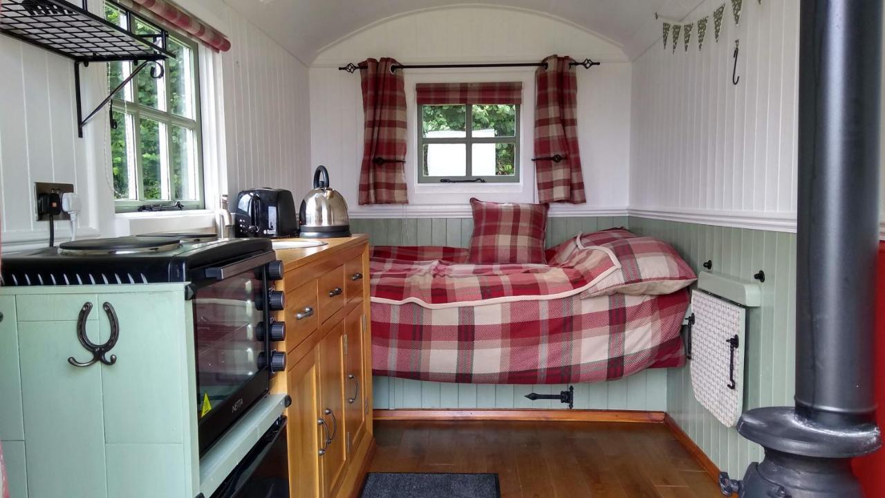 Shepherd'S Lodge - Shepherd'S Hut With Devon Views For Up To Two People And One Dog Wrangaton المظهر الخارجي الصورة