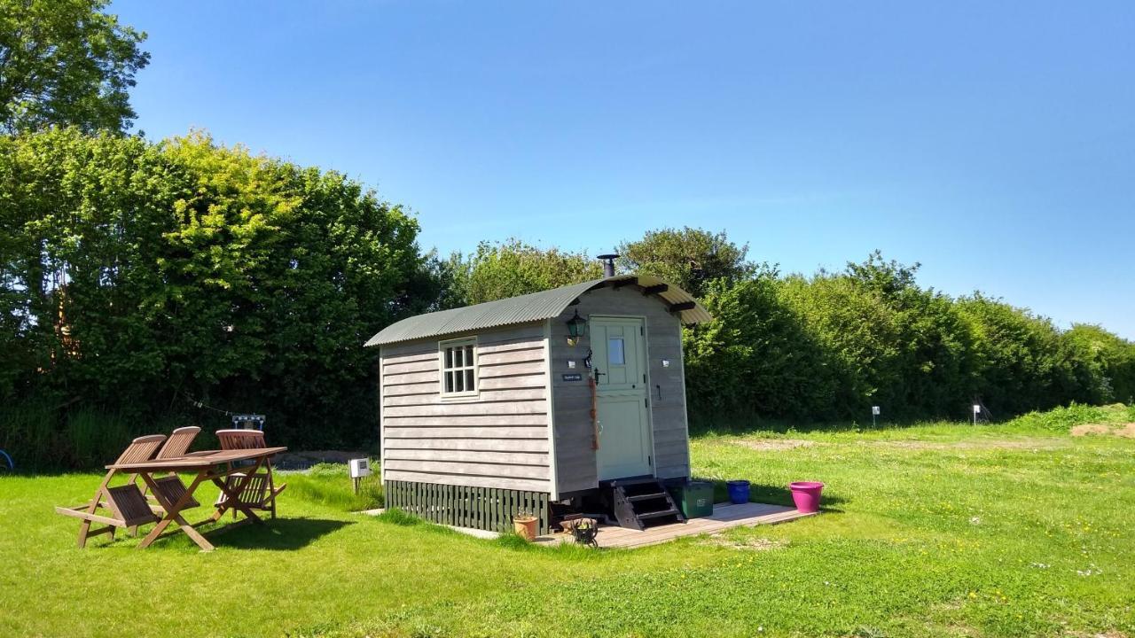 Shepherd'S Lodge - Shepherd'S Hut With Devon Views For Up To Two People And One Dog Wrangaton المظهر الخارجي الصورة