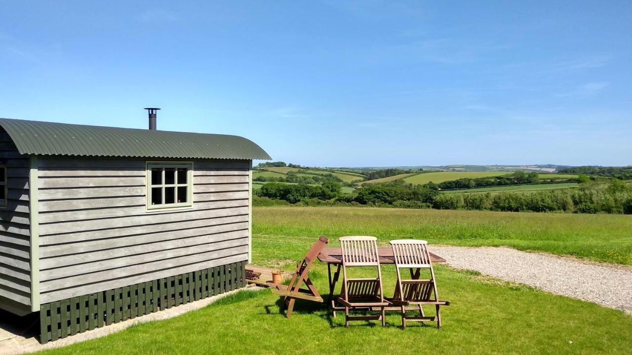 Shepherd'S Lodge - Shepherd'S Hut With Devon Views For Up To Two People And One Dog Wrangaton المظهر الخارجي الصورة